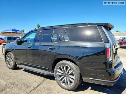 2021 Cadillac Escalade Sport VIN 1GYS4FKL1MR483291 фото 2