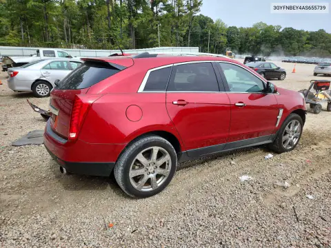 2010 Cadillac Srx Performance Collection VIN 3GYFNBEY4AS655739 фото 3