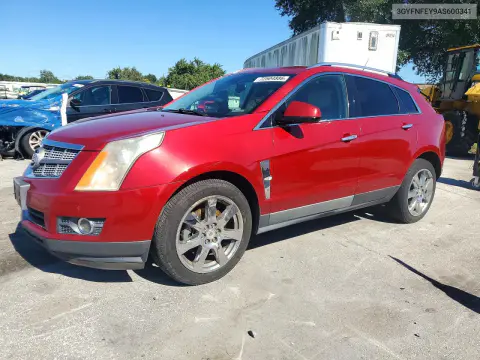 2010 Cadillac Srx Premium Collection VIN 3GYFNFEY9AS600341 фото 1