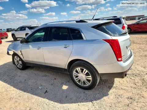 2012 Cadillac Srx Luxury Collection VIN 3GYFNAE38CS513833 фото 2