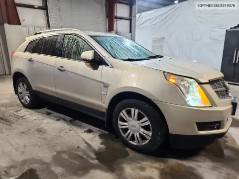2012 Cadillac Srx Luxury Collection VIN 3GYFNDE35CS519378 фото 4