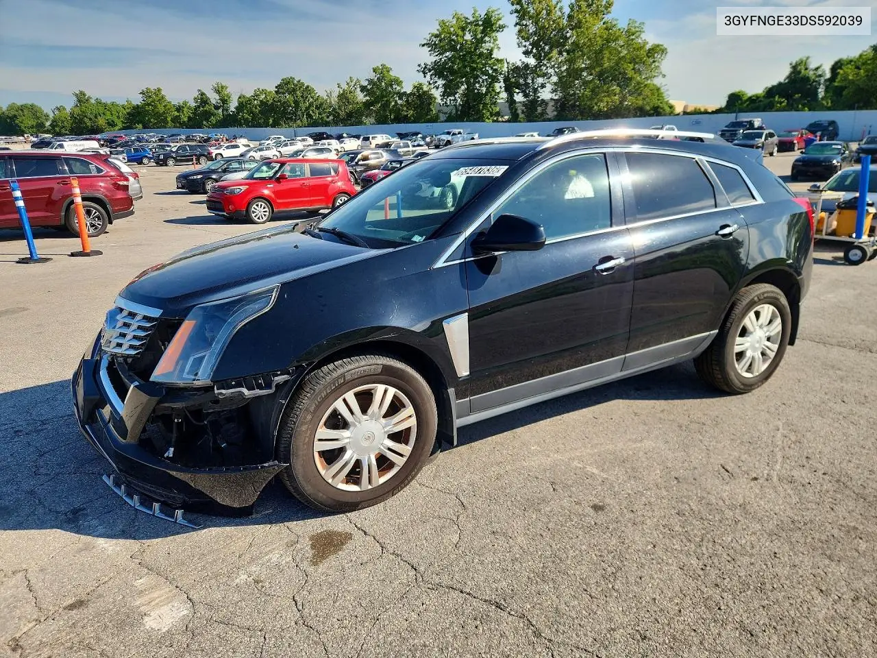 2013 Cadillac Srx Luxury Collection VIN 3GYFNGE33DS592039 фото 1