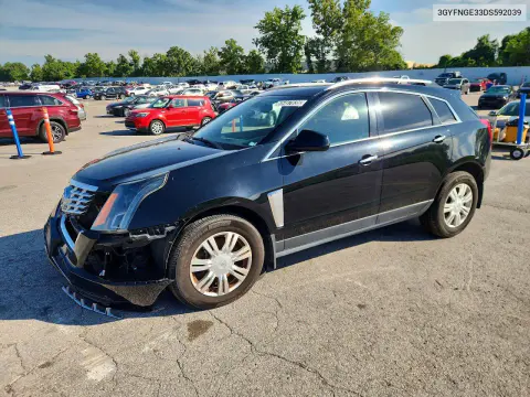 2013 Cadillac Srx Luxury Collection VIN 3GYFNGE33DS592039 фото 1