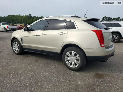 2014 Cadillac Srx Luxury Collection VIN 3GYFNBE32ES648248 фото 2