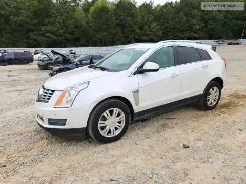 3GYFNBE30ES665839 — 2014 Cadillac SRX, Крыша, фото до ремонта