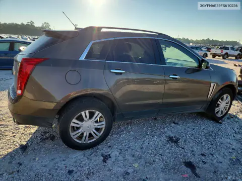 2015 Cadillac Srx VIN 3GYFNAE39FS610236 фото 3