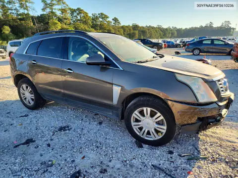 2015 Cadillac Srx VIN 3GYFNAE39FS610236 фото 4