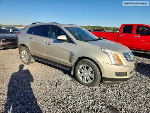 2015 Cadillac Srx Luxury Collection VIN 3GYFNBE36FS546047 фото 4