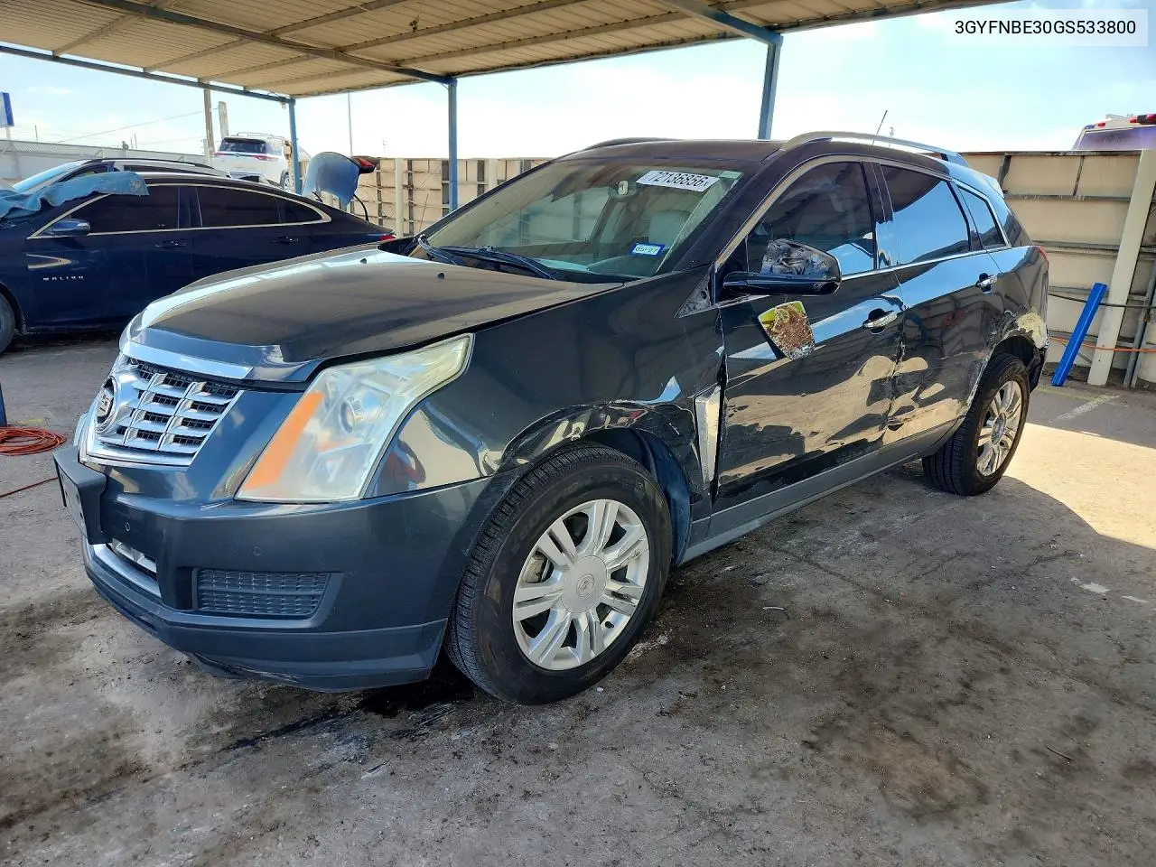 2016 Cadillac Srx Luxury Collection VIN 3GYFNBE30GS533800 фото 1