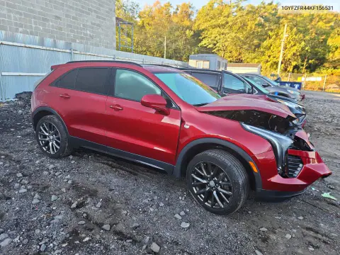 2019 Cadillac Xt4 Sport VIN 1GYFZFR44KF156531 фото 4