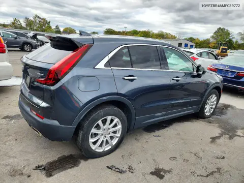 2021 Cadillac Xt4 Luxury VIN 1GYFZBR46MF039772 фото 3