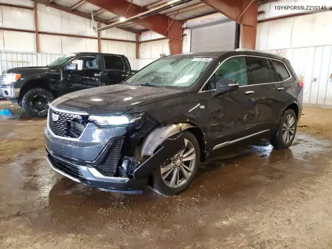 1GYKPCRS5LZ210145 — 2020 Cadillac XT6, Боковая часть, фото до ремонта