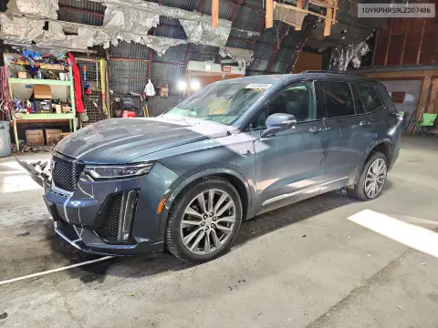 1GYKPHRS9LZ207486 — 2020 Cadillac XT6, Передня частина, фото до ремонту