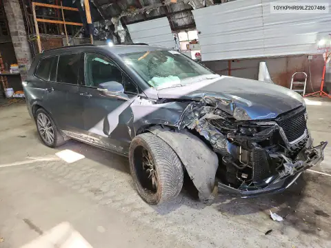 1GYKPHRS9LZ207486 — 2020 Cadillac XT6, фото 4 с аукциона Copart, ПЕРЕДНЯЯ ЧАСТЬ