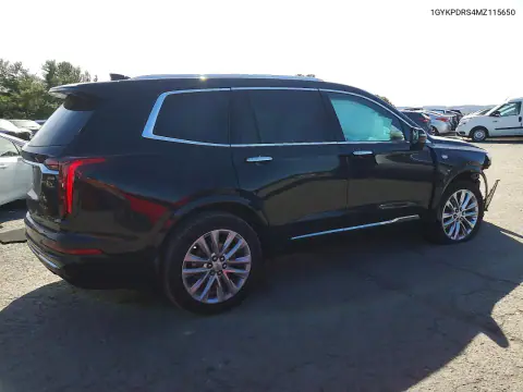 2021 Cadillac Xt6 Premium Luxury VIN 1GYKPDRS4MZ115650 фото 3