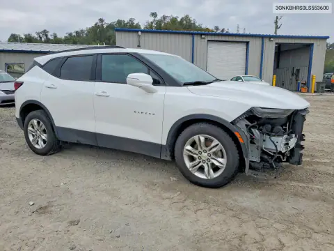 2020 Chevrolet Blazer 2Lt VIN 3GNKBHRS0LS553600 фото 4