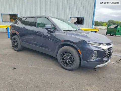 2020 Chevrolet Blazer 2Lt VIN 3GNKBHRS0LS560966 фото 4