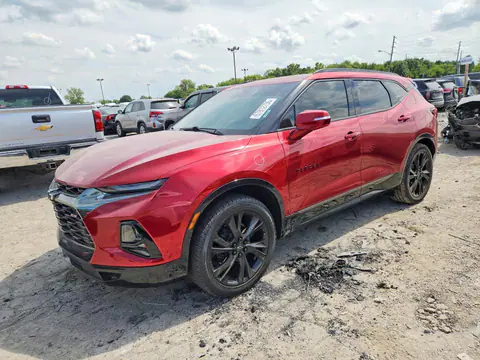 3GNKBKRS7MS555987 — 2021 Chevrolet Blazer, Задняя часть (Rear End), фото до ремонта