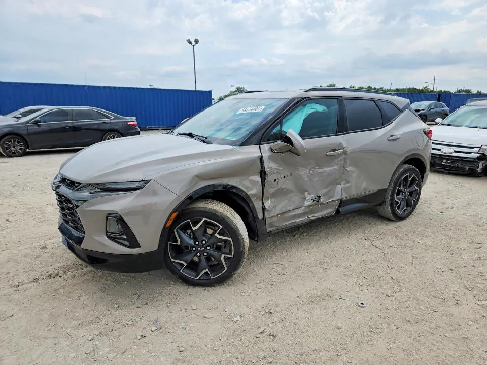 2021 CHEVROLET BLAZER VIN 3GNKBERS6MS572734 фото 1