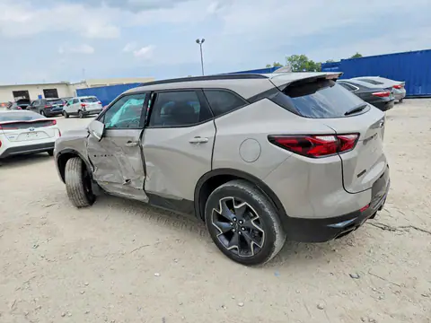 2021 CHEVROLET BLAZER VIN 3GNKBERS6MS572734 фото 2