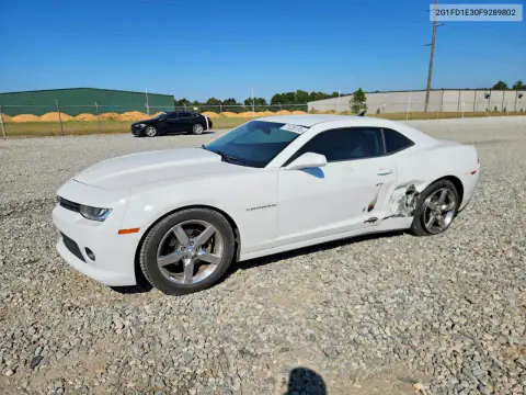 2015 Chevrolet Camaro Lt VIN 2G1FD1E30F9289802 фото 1