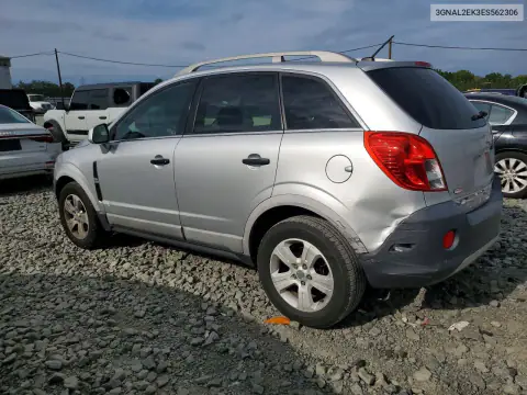 3GNAL2EK3ES562306 — 2014 Chevrolet Captiva, photo 2 from Copart, Rear end
