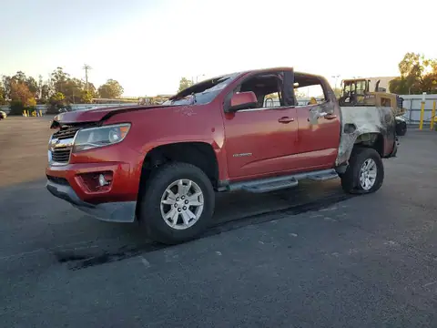 1GCGSCE3XG1305121 Chevrolet Colorado 2016 — daño Incendio, foto antes de reparar