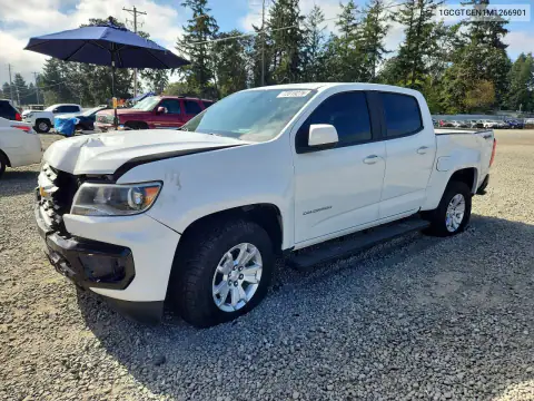 1GCGTCEN1M1266901 — 2021 Chevrolet Colorado, Front end, before-repair photos