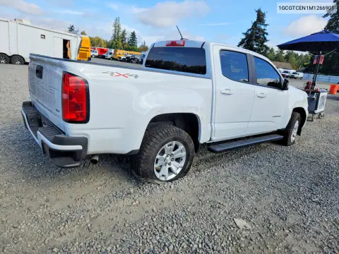 1GCGTCEN1M1266901 — 2021 Chevrolet Colorado, photo 3 from Copart 23.10.2026, Front end