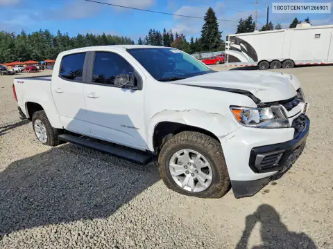 1GCGTCEN1M1266901 — 2021 Chevrolet Colorado, photo 4 from Copart 23.10.2026, Front end