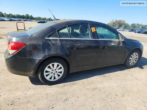 1G1PC5SH1B7158016 — 2011 Chevrolet Cruze, фото 3 с аукциона Copart 21.10.2026, Передняя часть