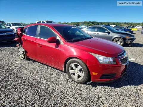 2012 Chevrolet Cruze 4D VIN 1G1PF5SC2C7336884 фото 4