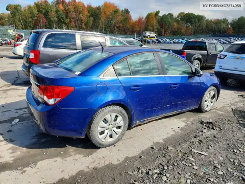 1G1PC5SHXC7374058 — 2012 Chevrolet Cruze, фото 3 с аукциона Copart 21.10.2026, Боковая часть