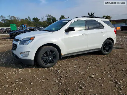 2GNALCEK0H6285896 — 2017 Chevrolet Equinox, ЗАДНЯЯ ЧАСТЬ, фото до ремонта