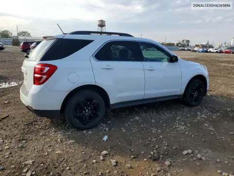 2GNALCEK0H6285896 — 2017 Chevrolet Equinox, фото 3 с аукциона Copart, ЗАДНЯЯ ЧАСТЬ