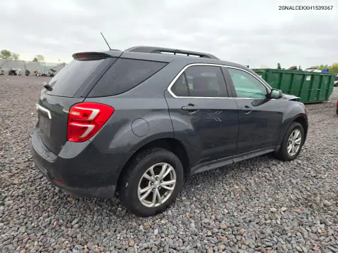 2GNALCEKXH1539367 — 2017 Chevrolet Equinox, zdjęcie 3 z Copart, Przód
