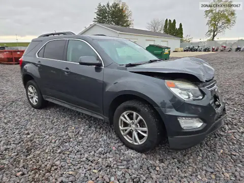 2GNALCEKXH1539367 — 2017 Chevrolet Equinox, zdjęcie 4 z Copart, Przód