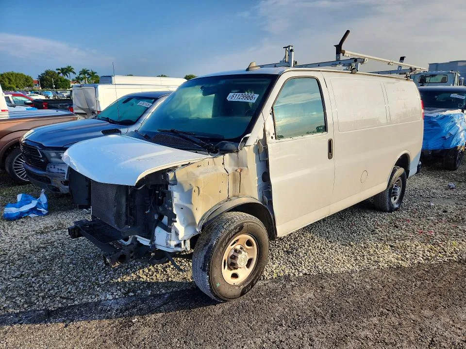 2021 CHEVROLET EXPRESS G2500 VIN 1GCWGAFP5M1303789 фото 1