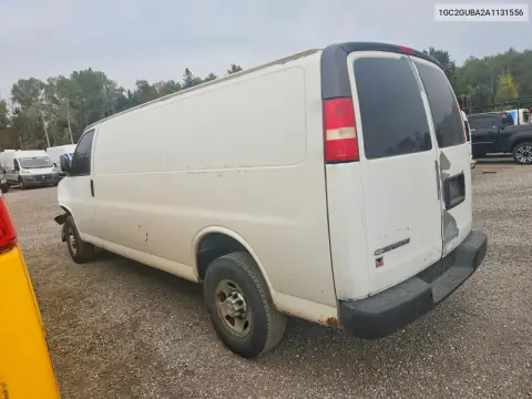 2010 Chevrolet Express G3500 VIN 1GC2GUBA2A1131556 фото 2