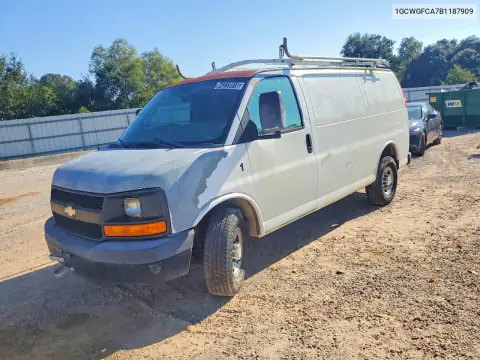 1GCWGFCA7B1187909 — 2011 Chevrolet Express, Механические повреждения, фото до ремонта
