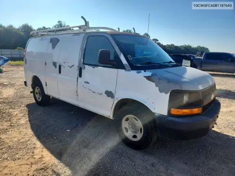 2011 Chevrolet Express G2500 VIN 1GCWGFCA0B1187640 фото 4
