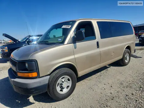 2013 Chevrolet Express G2500 Ls VIN 1GAWGPFA7D1100653 фото 1
