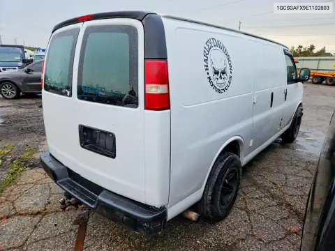 2014 Chevrolet Express G1500 VIN 1GCSGAFX9E1102803 фото 3