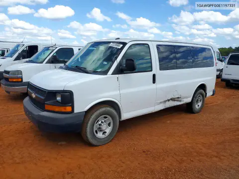 2014 Chevrolet Express G2500 Ls VIN 1GAWGPFG0E1197331 фото 1