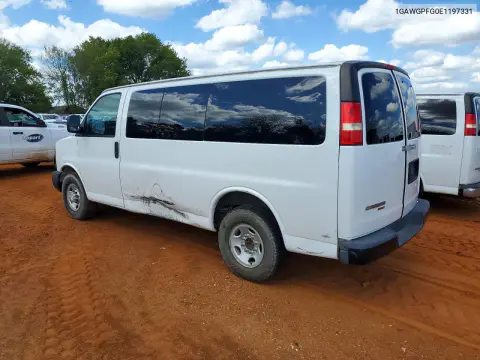 2014 Chevrolet Express G2500 Ls VIN 1GAWGPFG0E1197331 фото 2