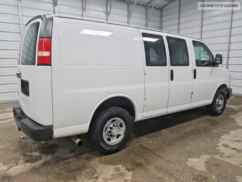 2015 Chevrolet Express G2500 VIN 1GCWGFCF1F1232456 фото 3