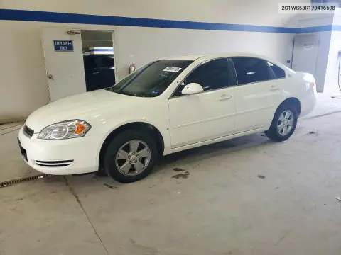 2007 Chevrolet Impala Police VIN 2G1WS58R179416698 фото 1