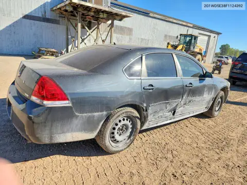 2G1WD5E38F1124392 — 2015 Chevrolet Impala, фото 3 с аукциона Copart 21.10.2026, Боковая часть