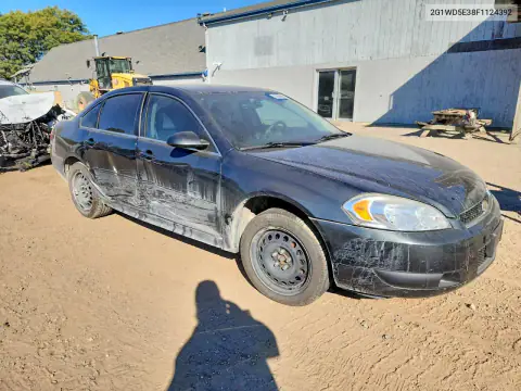 2G1WD5E38F1124392 — 2015 Chevrolet Impala, фото 4 с аукциона Copart 21.10.2026, Боковая часть