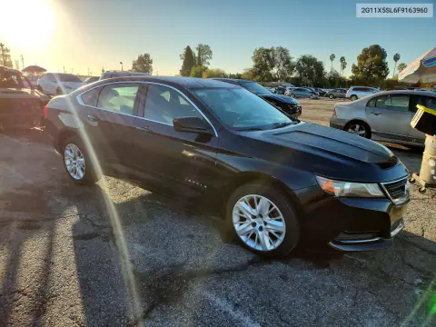 2015 Chevrolet Impala Ls VIN 2G11X5SL6F9163960 фото 4